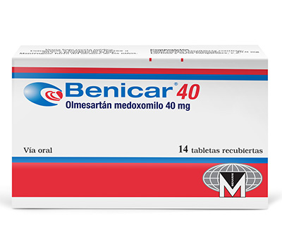 BENICAR 40MG TABLETAS VIA OARL X14