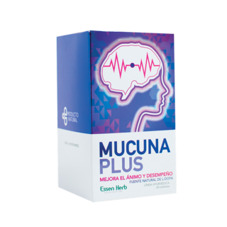 Mucuna Plus, Mejora el Animo y Desempeño, 60 Tabletas
