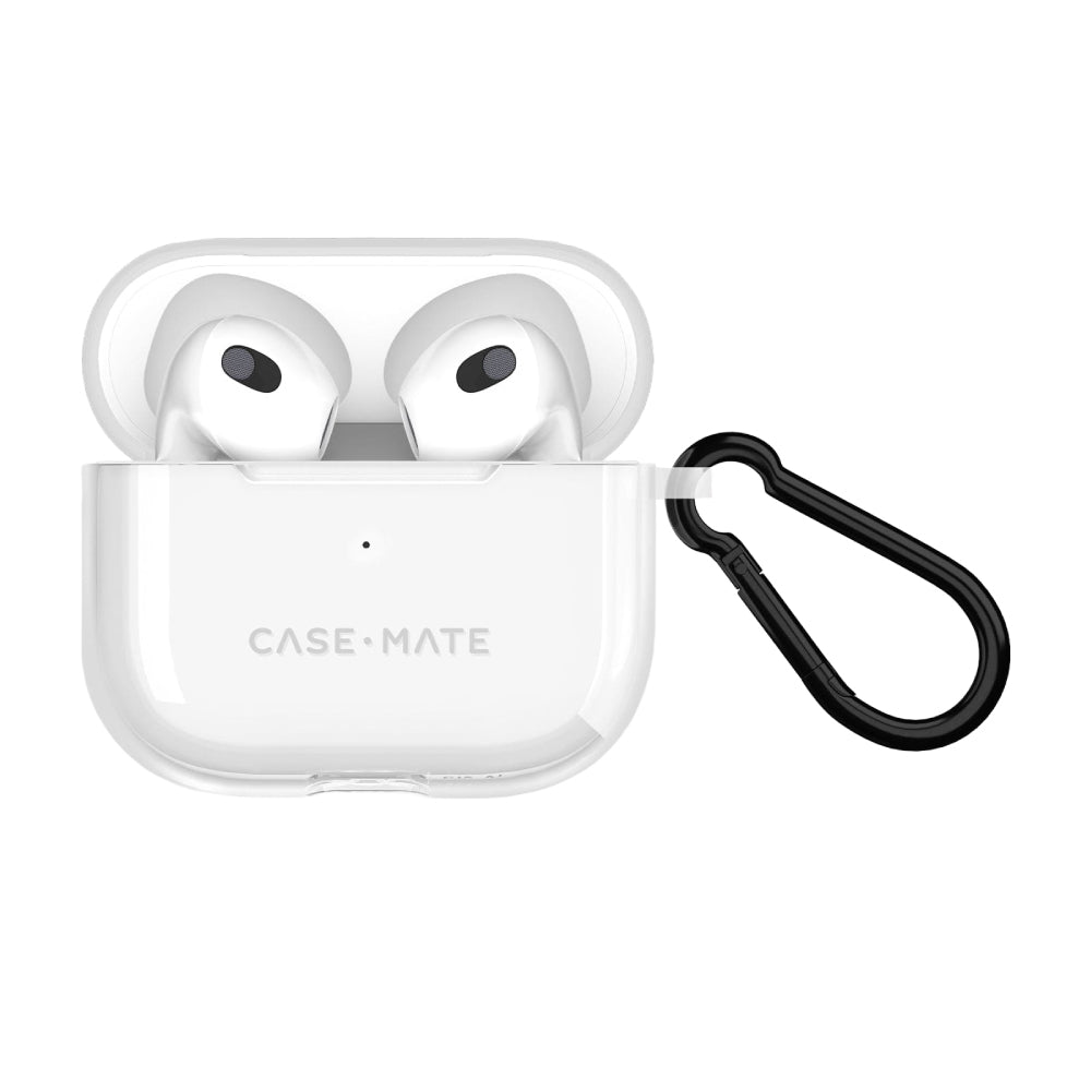 Estuche Case Mate AirPods 4 - Transparente