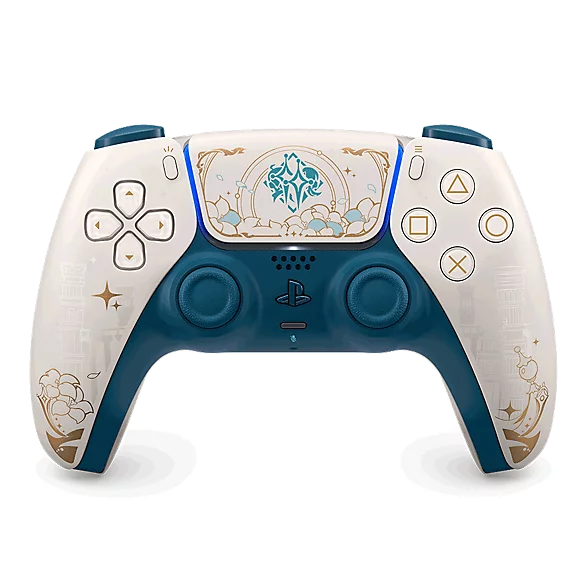 Control inalambrico dualsense para ps5 genshin impact edicion limitada sony