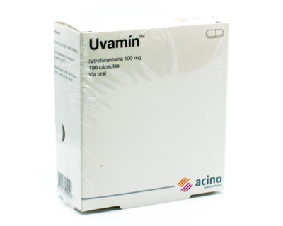 Uvamin, 100 mg, 1 de 10 blister de 10 ta