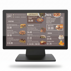 Monitor Táctil POS Nova LM15S3XP001C, 15.6 Pulgadas Full HD, Mu