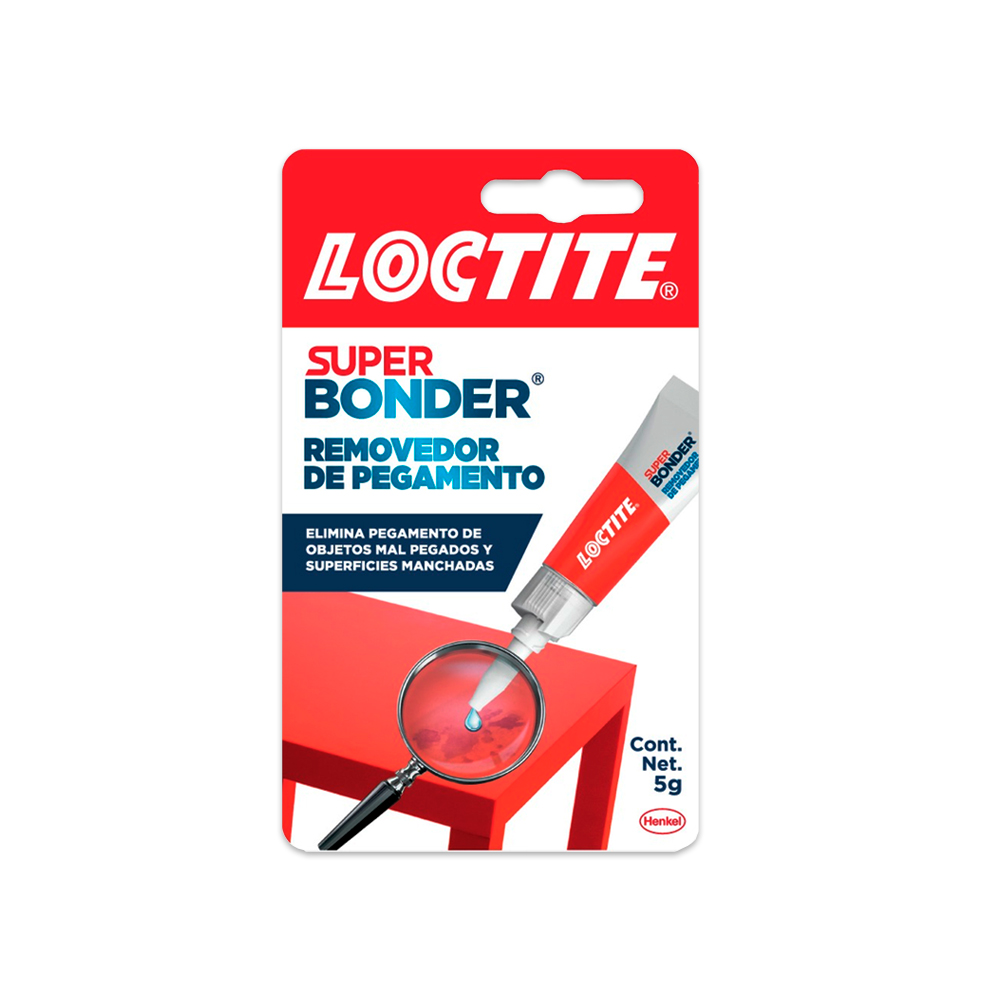 Removedor de pegamento super bonder 5gr