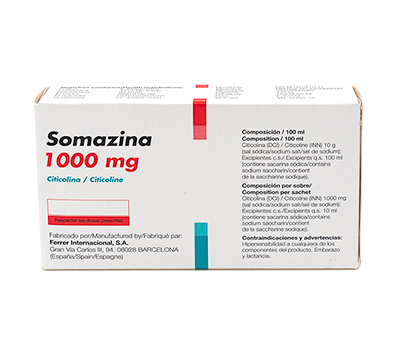SOMAZINA SOLUCIÓN ORAL 1000 MG
