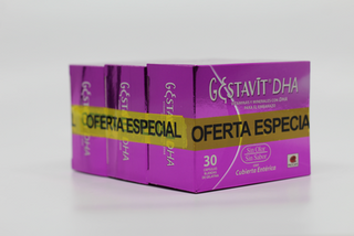 Gestavit-DHA, 30 capsulas OFERTA ESPECIAL 2+1