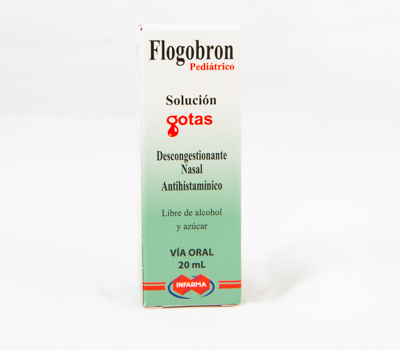 FLOGOBRON GOTAS 20 ML SOLUCIÓN VIA ORAL