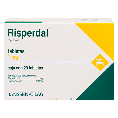 RISPERDAL TABLETAS 1 MG