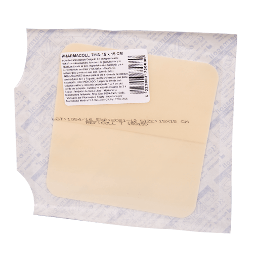 APOSITO HIDROCOLOIDE PHARMAPLAST DELGADO 15X15 CM