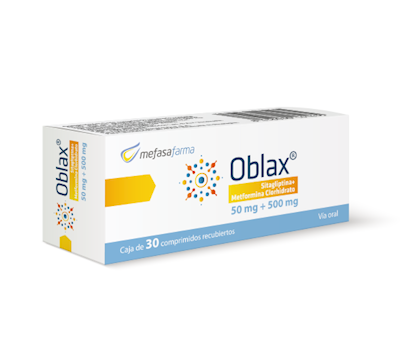 OBLAX 50 MG - 500 MG COMPRIMIDOS VÍA ORAL