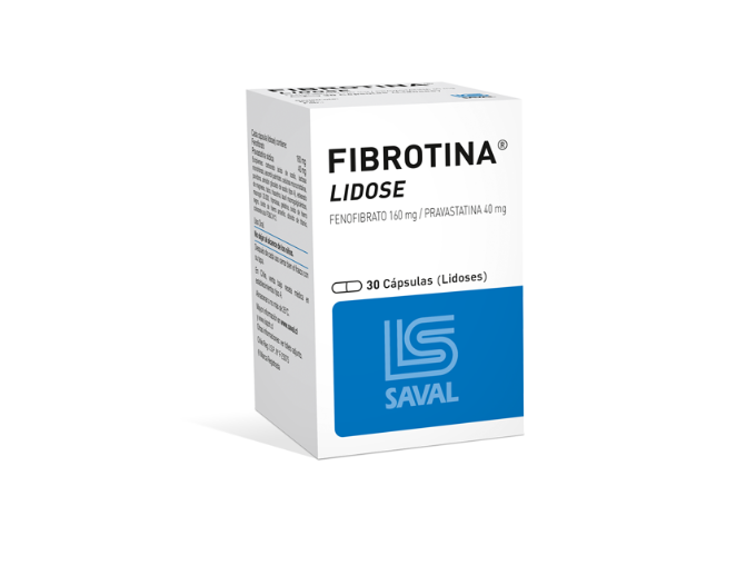 FIBROTINA LIDOSE CAPSULAS 160 MG / 40 MG