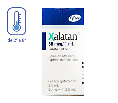 XALATAN OFTÁLMICO 0.005% 2.5 ML
