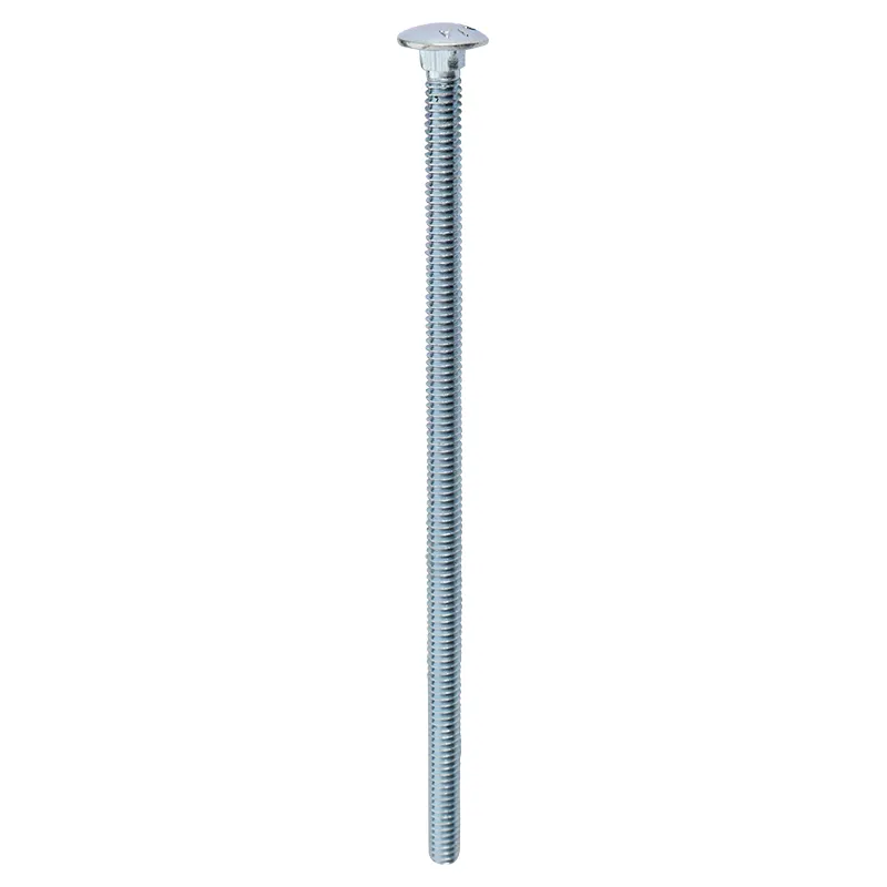 Tornillo de carrocería de 1/2" x 4" 3 uds incluye tuercas