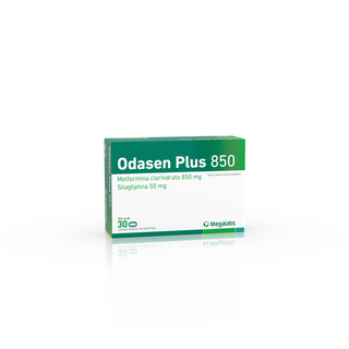 Odasen plus 50/850 mg 30 comprimidos