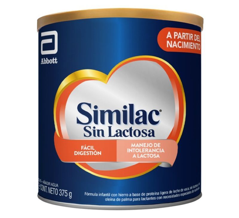 SIMILAC SENSITIVE SIN LACTOSA 375 GR