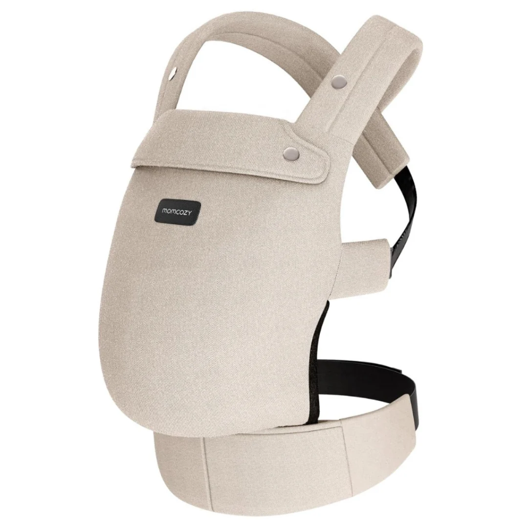 Momcozy Cargador de bebé – Beige de malla transpirable