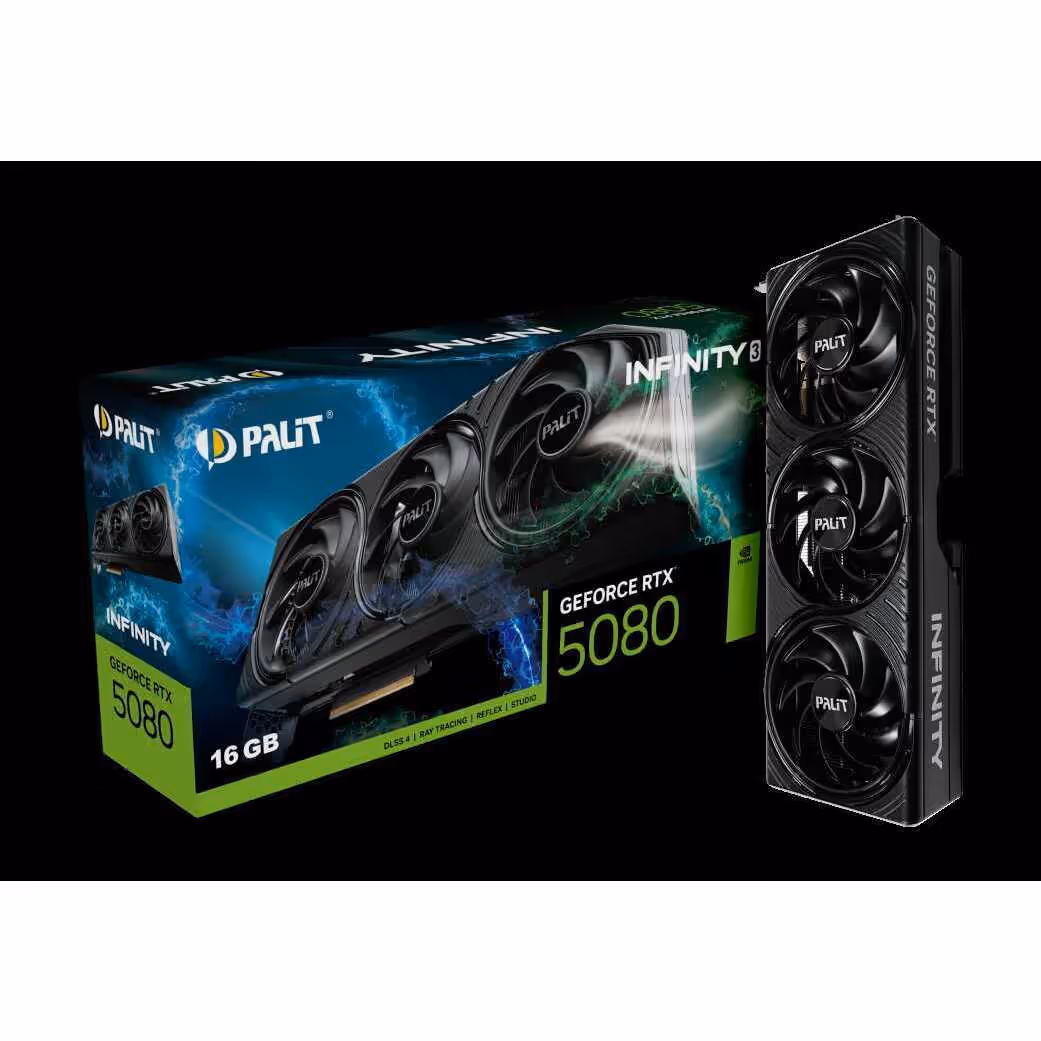 TARJETA DE VIDEO PALIT RTX-5080 16GB INFINITY 3