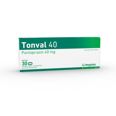 Tonval, 40 mg, 30 comprimidos