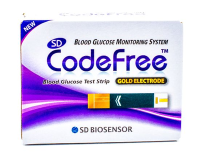 Codefree tiras reactivas 50 unidades