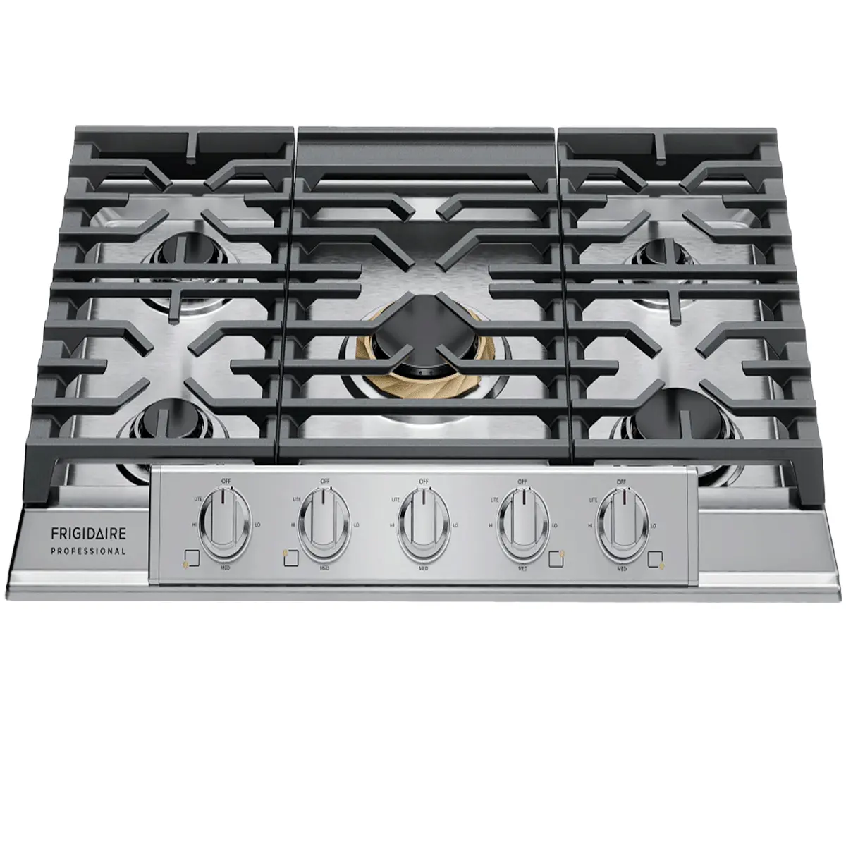 Plantilla de Gas Empotrable Frigidaire 5 Quemadores PCCG3080AS
