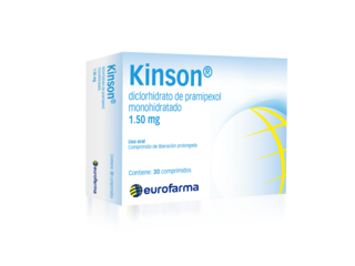 Kinson 1.50 mg 30 comprimidos recubiertos