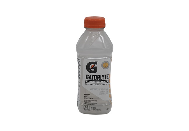 GATORLYTE BEBIDA/ ELECTROLITOS CEREZA/LIMON 591ML