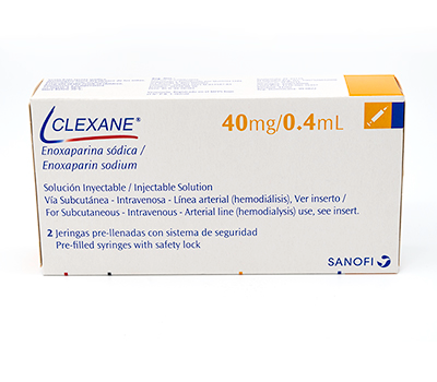 CLEXANE 40 mg x 2 JERINGAS [243089]
