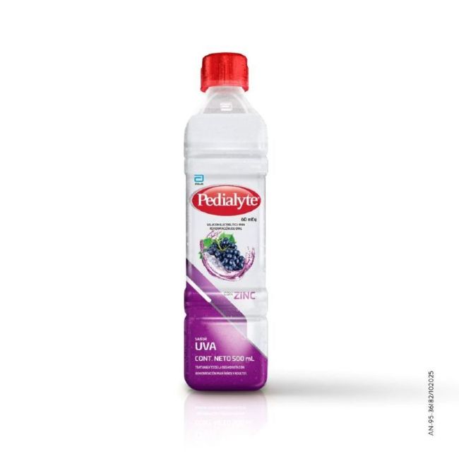 Pedialyte 60 mEq uva 500 ml