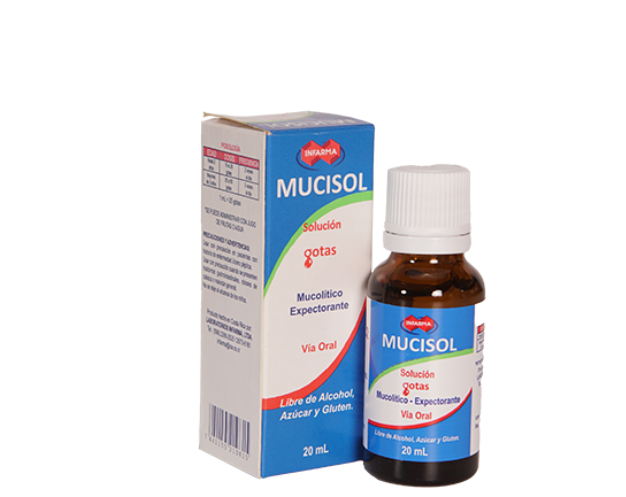 MUCISOL GOTAS PEDIÁTRICAS 7.5 MG / 20 ML