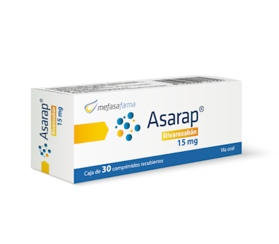 ASARAP 15 MG COMPRIMIDOS VÍA ORAL