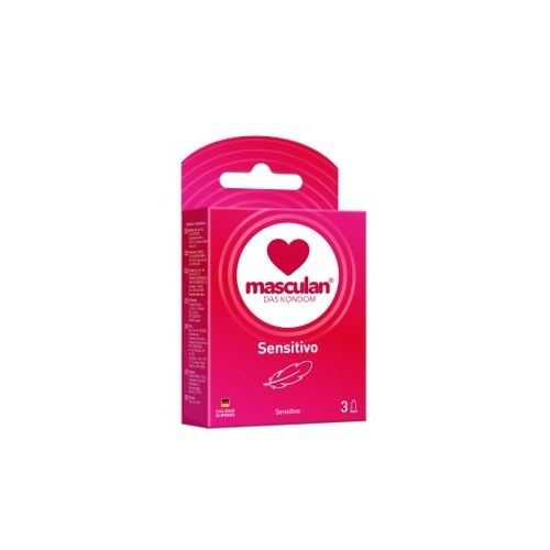 MASCULAN PRESERVATIVO SENSITIVE X 3 UNDS