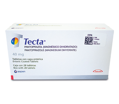 TECTA 40 MG TABLETAS VIA ORAL