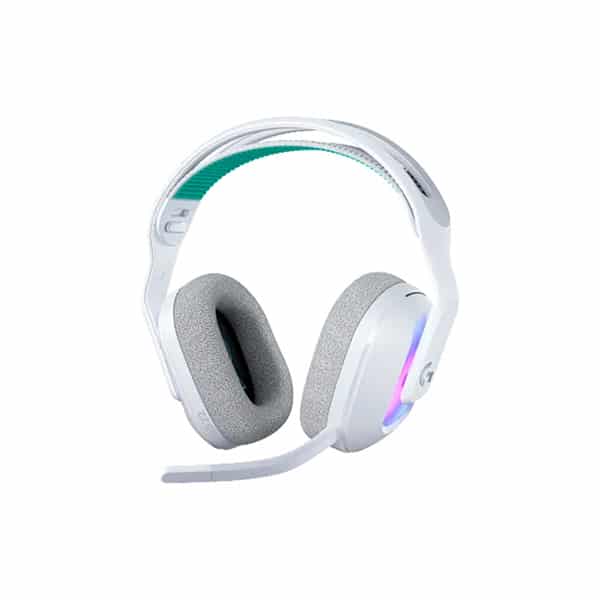 Logitech Audífonos gaming inalámbricos blanco