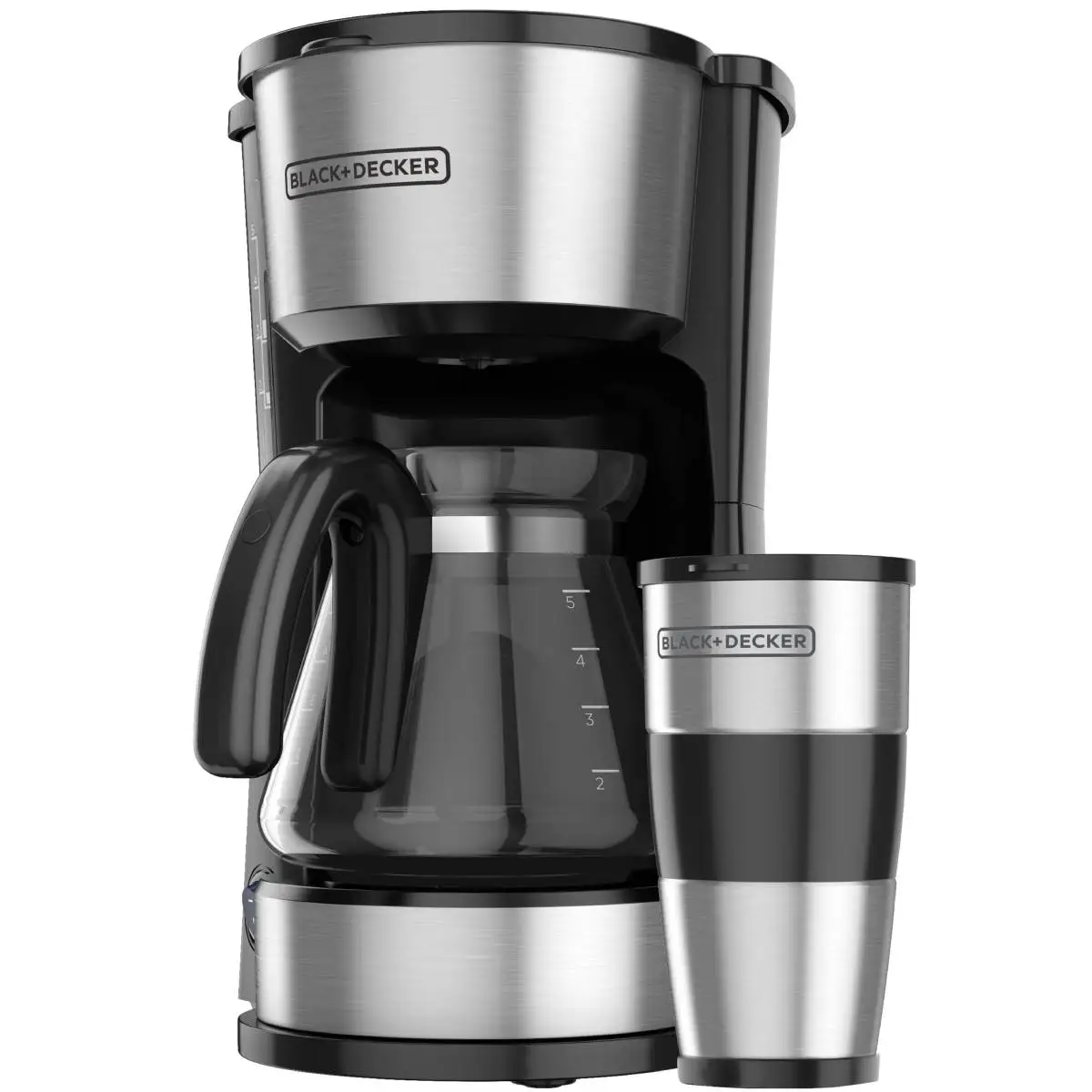 Cafetera Black & Decker 5 Tazas CM0755S-MX