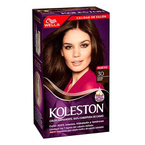 KOLESTON KIT CASTANO OSCURO # 30