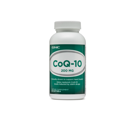 GNC COQ-10 200 MG 60 CÁPSULAS
