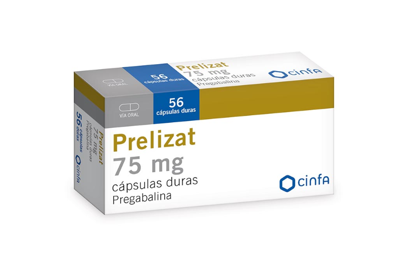 Prelizat 75mg x56 cápsulas
