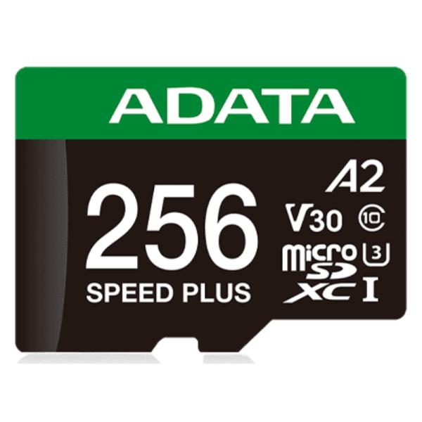 Memoria Micro Sdxc 256GB Adata Speed Plus 180/160 Mb/s Compatible con Drones Nintendo 4K