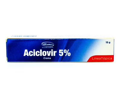 Aciclovir Alcames 5% crema 15 g