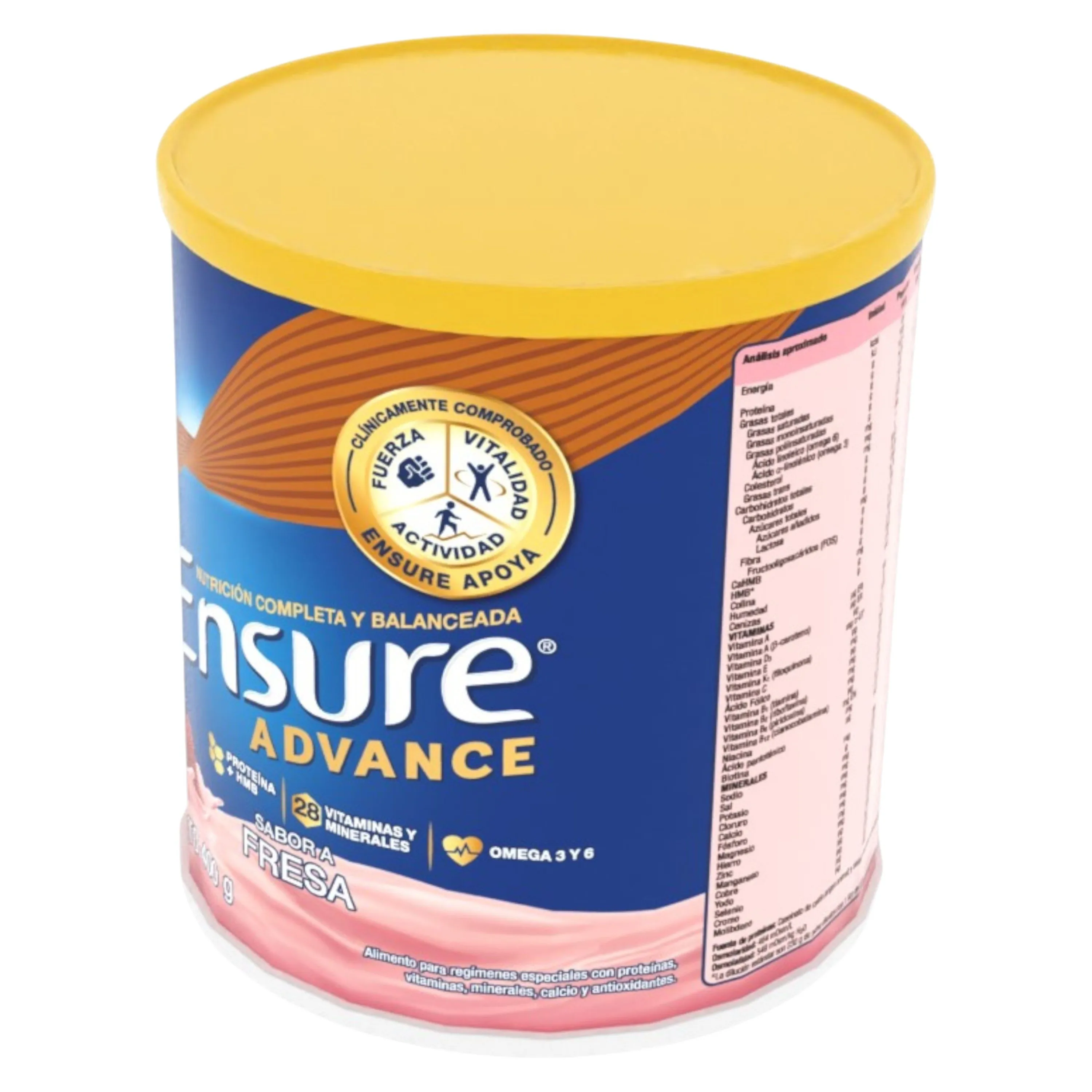 Complemento Ensure Advance Fresa 400g