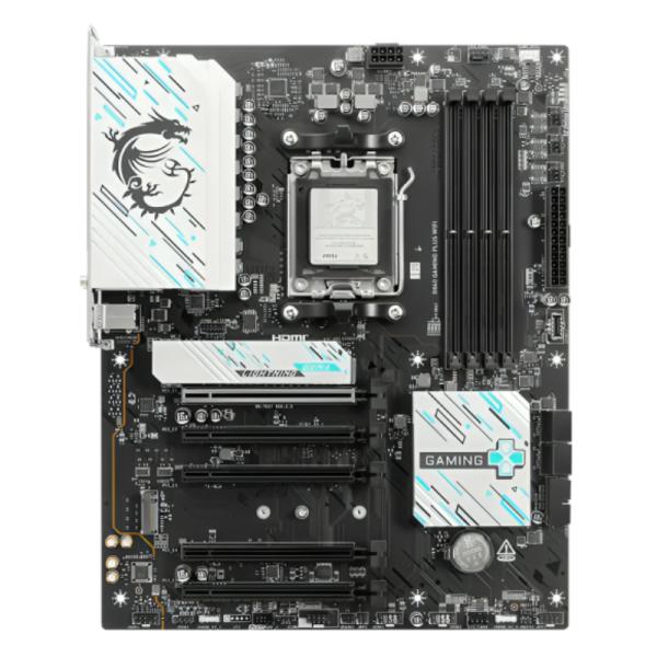 Tarjeta Madre MSI Gaming B840 Plus AM5 ATX DDR5 WiFi – Negro / Blanco