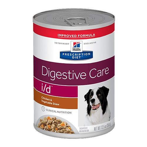 PD CANINE I/D CANINE CKN&VGSTEW 354 GRS