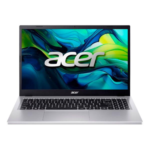Laptop Acer Aspire GO 15 AG15-21P-R5YG 15.6 Pulg AMD Ryzen 3 7320U 8GB 128GB SSD AMD Radeon 610M 5.1 Windows 11 S Inglés WiFi 6 Bluetooth – Plateado