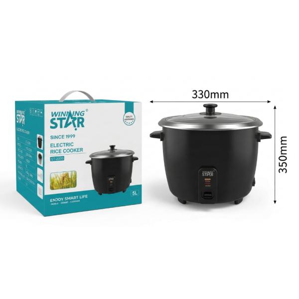 Olla arrocera eléctrica 5L winning star ST-2000 900W DFG-710-WST-110V-15115