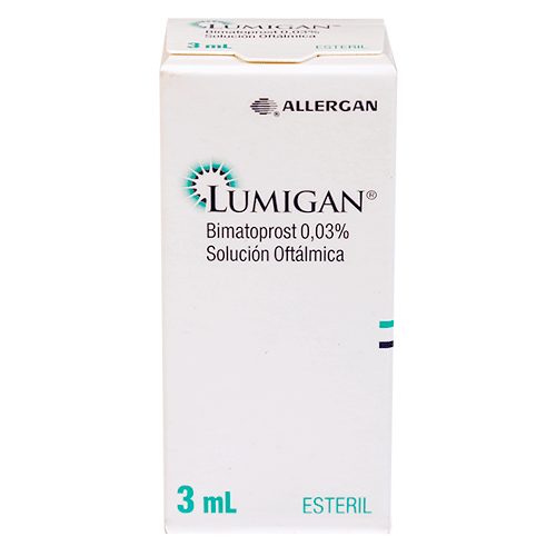 LUMIGAN 0.03% SOLUCIÓN OFTALMICA 3 ML