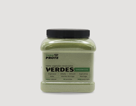 Pura Prote Verdes orgánicos polvo 300gr
