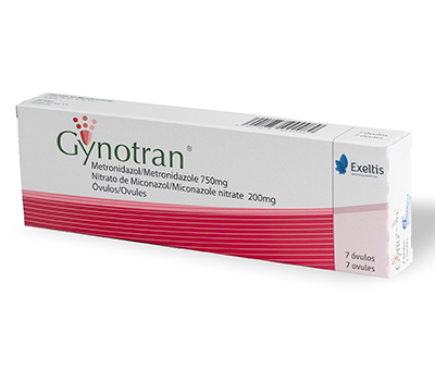 GYNOTRAN 750MG/200MG OVULOS VAGINAL