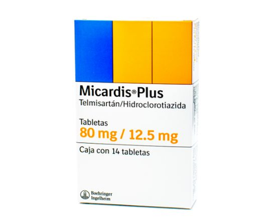 Micardis Plus 80/12.5mg 14 tabletas