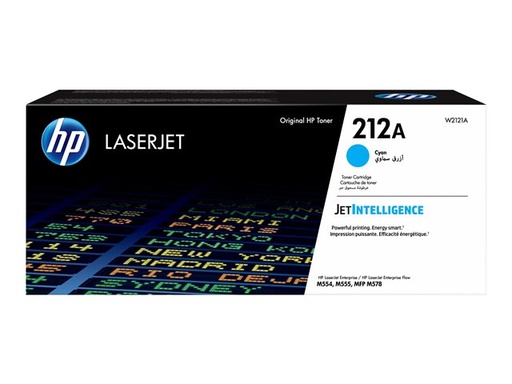 Cartucho de Tóner Cian HP LaserJet 212A W2121A
