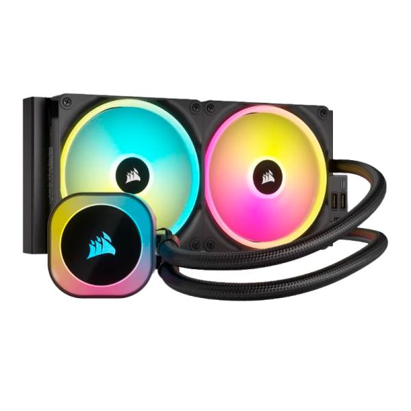 Enfriamiento Liquido Corsair RGB Icue H115I Elite Capellix AIO 280MM – Negro