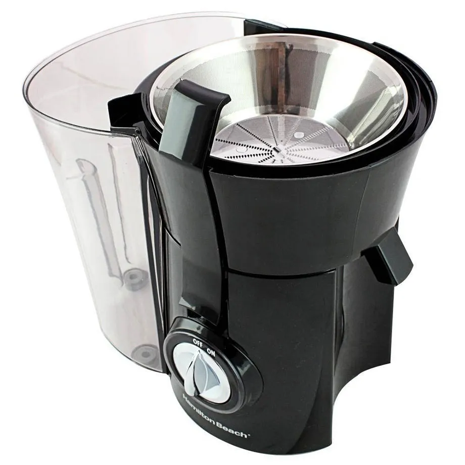 Hamilton Beach Extractor de jugos negro